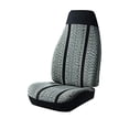 thumbnail image 1 of Fia Tr42 55 Black Wrangler Custom Seat Cover Fits 19 21 1500 Fits select: 2019-2022 RAM 1500, 2023 RAM 1500 BIG HORN/LONE STAR, 1 of 2
