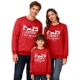 thumbnail image 1 of Fiaer 2025 Family Christmas Sweatshirts Plus Size Crew Neck Xmas Pullover Long Sleeve Baggy Trendy Comfort Lightweight Holiday Tops Women M, 1 of 5