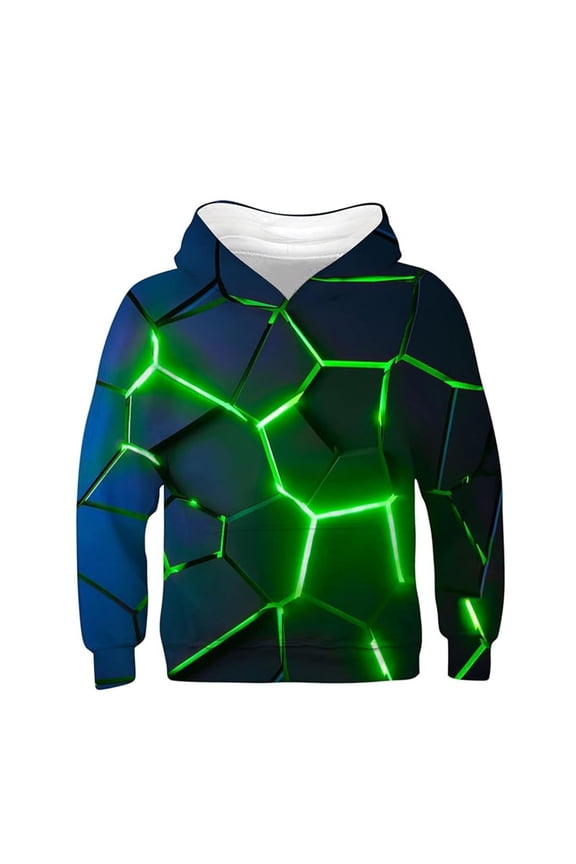 Graphic Hoodies for Boy Sweatshirts Gifts Xmas Rapper Cool Things Novelty Stuff Black Red Pullover Hoodie Green 90