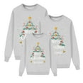 thumbnail image 1 of Fiaer Matching Family Christmas Sweatshirts Xmas Funny Plus Size Pullover Long Sleeve Holiday Loose Fit Trendy Tops Mom S, 1 of 4