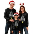 thumbnail image 1 of Fiaer Matching Family Merry Christmas Sweatshirts Funny Graphic Trendy Pullover Crew Neck Long Sleeve Loose Fit Casual Xmas Tops Women S, 1 of 6