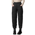 thumbnail image 1 of Fiaer Snow Pants Womens Winter Windproof down Trousers Warm Outdoor Ski Padded Warm Oversized Slacks with Pocket Black XXXL, 1 of 5
