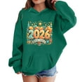 thumbnail image 1 of Fiaer Sweatshirt Hoodies for Teen Girls Boys Trendy Long Sleeve Oversized Sweatshirts Fall Winter Tween Clothes 2026 07-Green 100, 1 of 5
