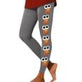 thumbnail image 1 of Fiaer Thanksgiving Womens Leggings Plus Size Funny Graphic Trendy Yoga Pants High Waisted Comfy Holiday Workout Trousers Dark Gray L, 1 of 5