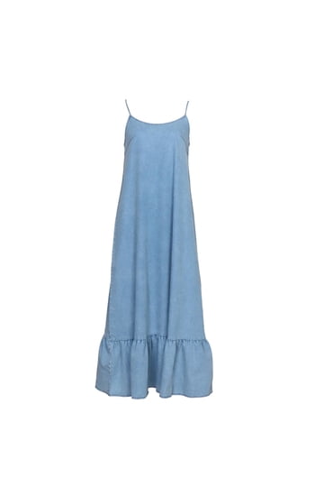 Denim Spaghetti Strap Dress