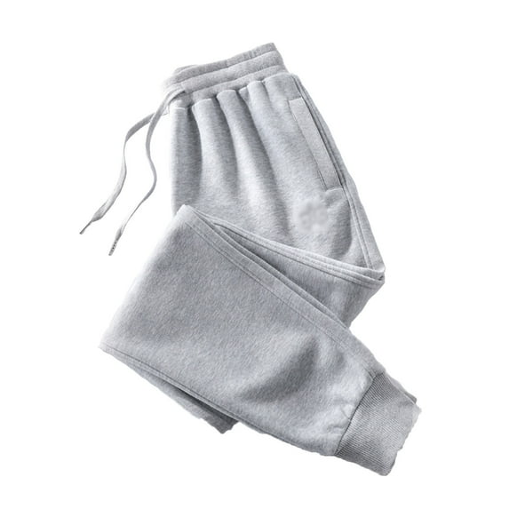 Fiaer,Sweatpants Women,Joggers for Women Oversized,High Waisted Warm Casual Trendy Loose Fit Pants with Pockets Grey XXXL