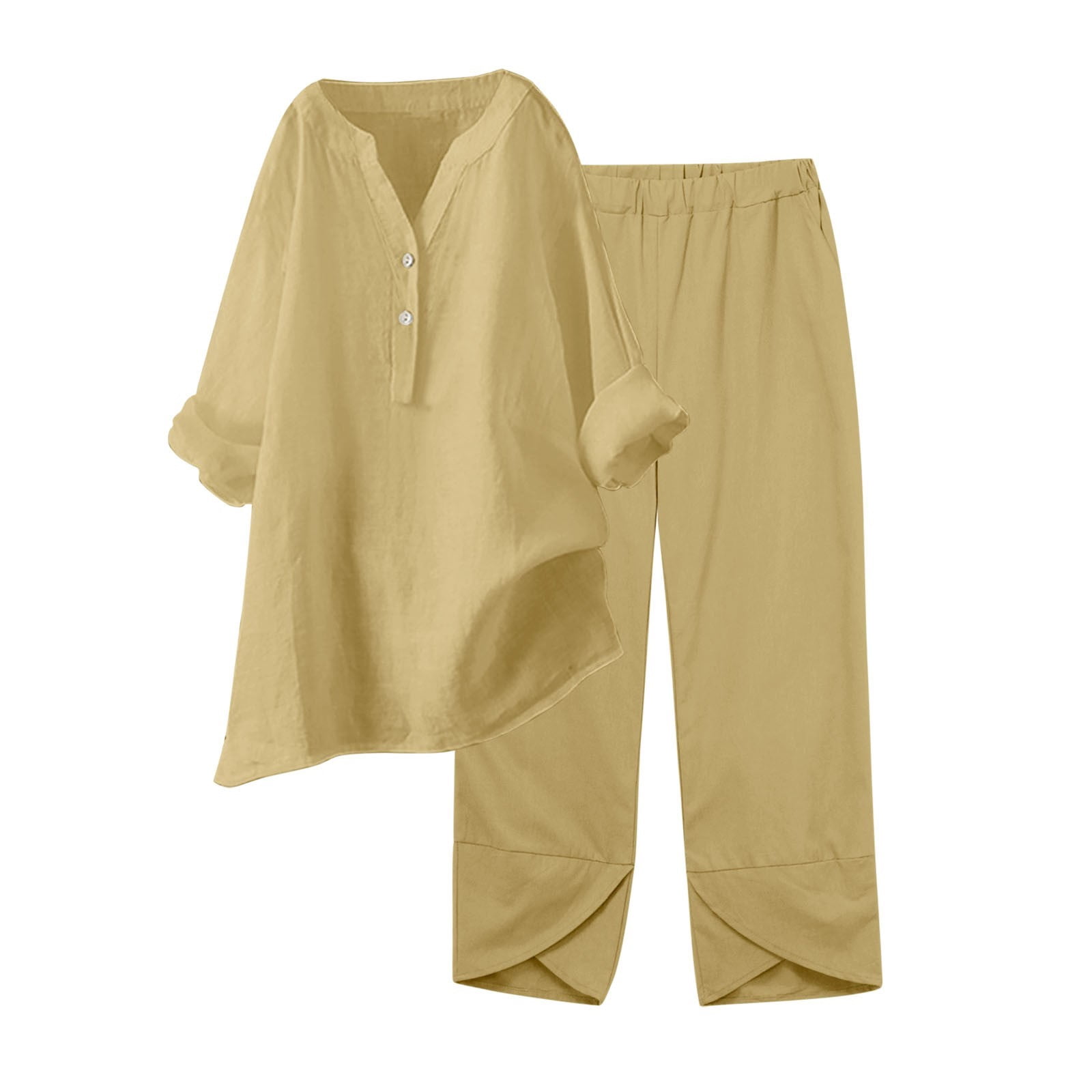 (SMALL + MEDIUM) Layla Loose Fit Top And Pants Set