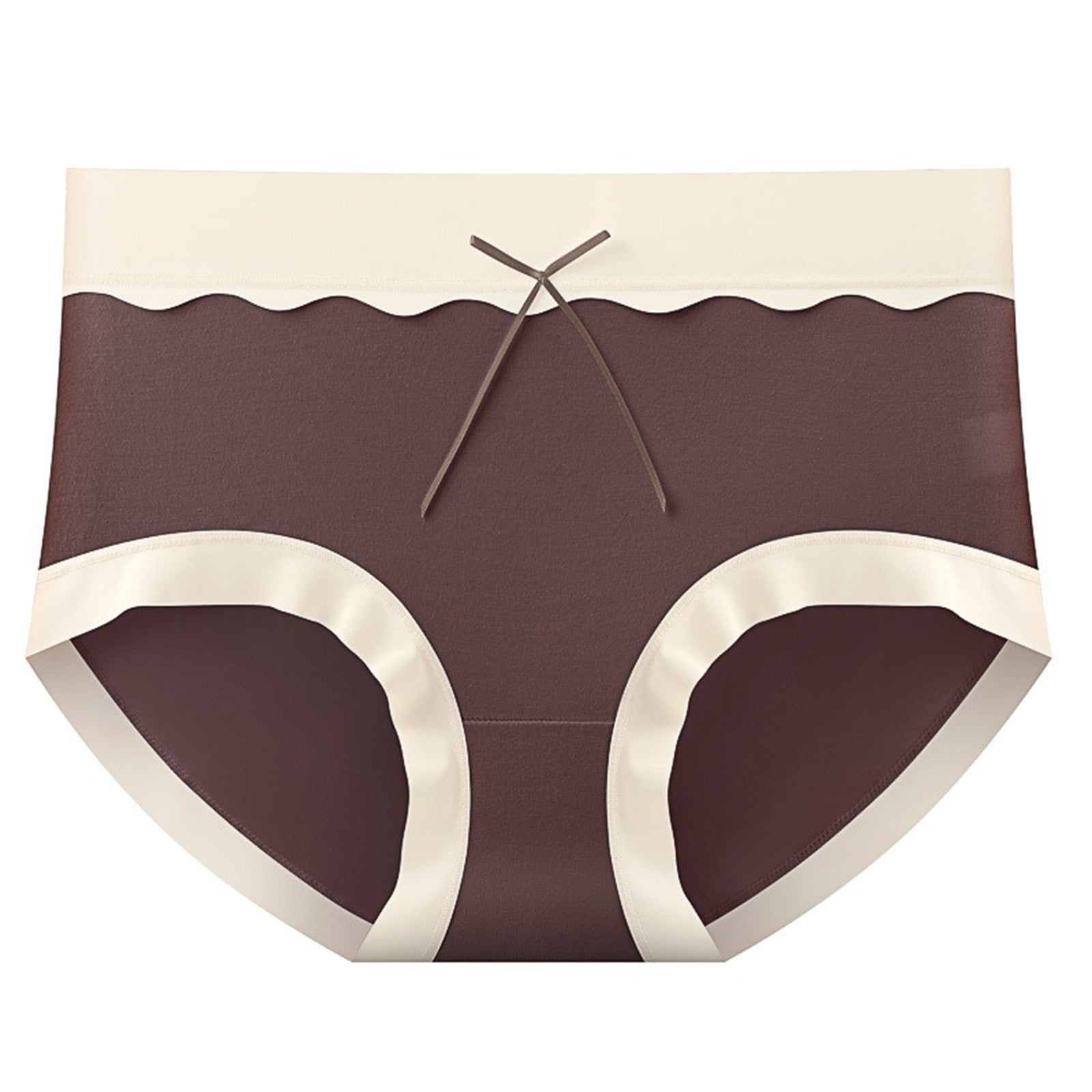 Fiaer,Womens Seamless Plus Size Briefs,Women's Hipsters Breathable Bow ...