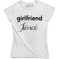 thumbnail image 1 of Fiance Not Girlfriend - Marriage Ring To Be Wifey Hubby Wife T-Shirt, 1 of 4