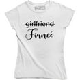 thumbnail image 1 of Fiance Not Girlfriend - Marriage Ring To Be Wifey Hubby Wife Tee Shirt, 1 of 4
