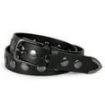 thumbnail image 1 of Fianmy Fashion Leather Belt for Women, Studded Ladies Belts Punk Belt for Jeans Dress, 1 of 7