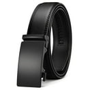 Orange Bonded Leather Belt with Removable Belt Buckle