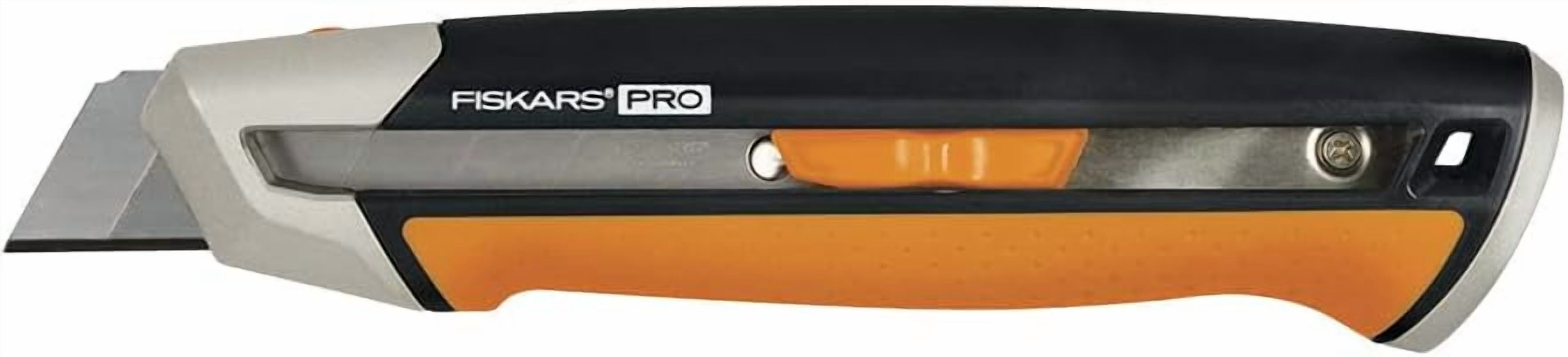 Fiars 770220-1001 Pro Utility Knife, Snap 25 mm, Orange/Black
