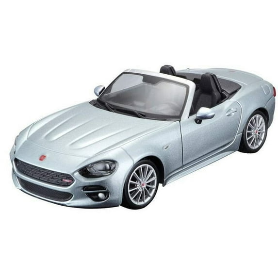Fiat 124 Spider Coupe Red 1/24 Diecast Model Car by Bburago