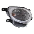 thumbnail image 1 of For Fiat 500 2012-2019 Turn Signal/Parking Light Passenger Side | Clear Lens | Chrome Housing | Convertible/Hatchback | w/ Chrome Trim Replacement For FI2533100 | 5182460AC, 615343520193, 1 of 6