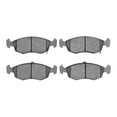 thumbnail image 1 of Fiat 500E DFC 3000 Ceramic Front Disc Brake Pads, 2013-2019, 1 of 1