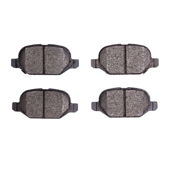 Fiat 500E DFC 3000 Ceramic Rear Disc Brake Pads, 2013-2019