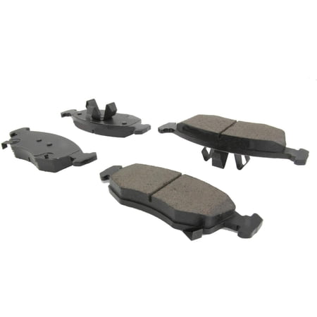 Fiat 500E Premium Ceramic Front Brake Pads with Hardware , 2013-2017