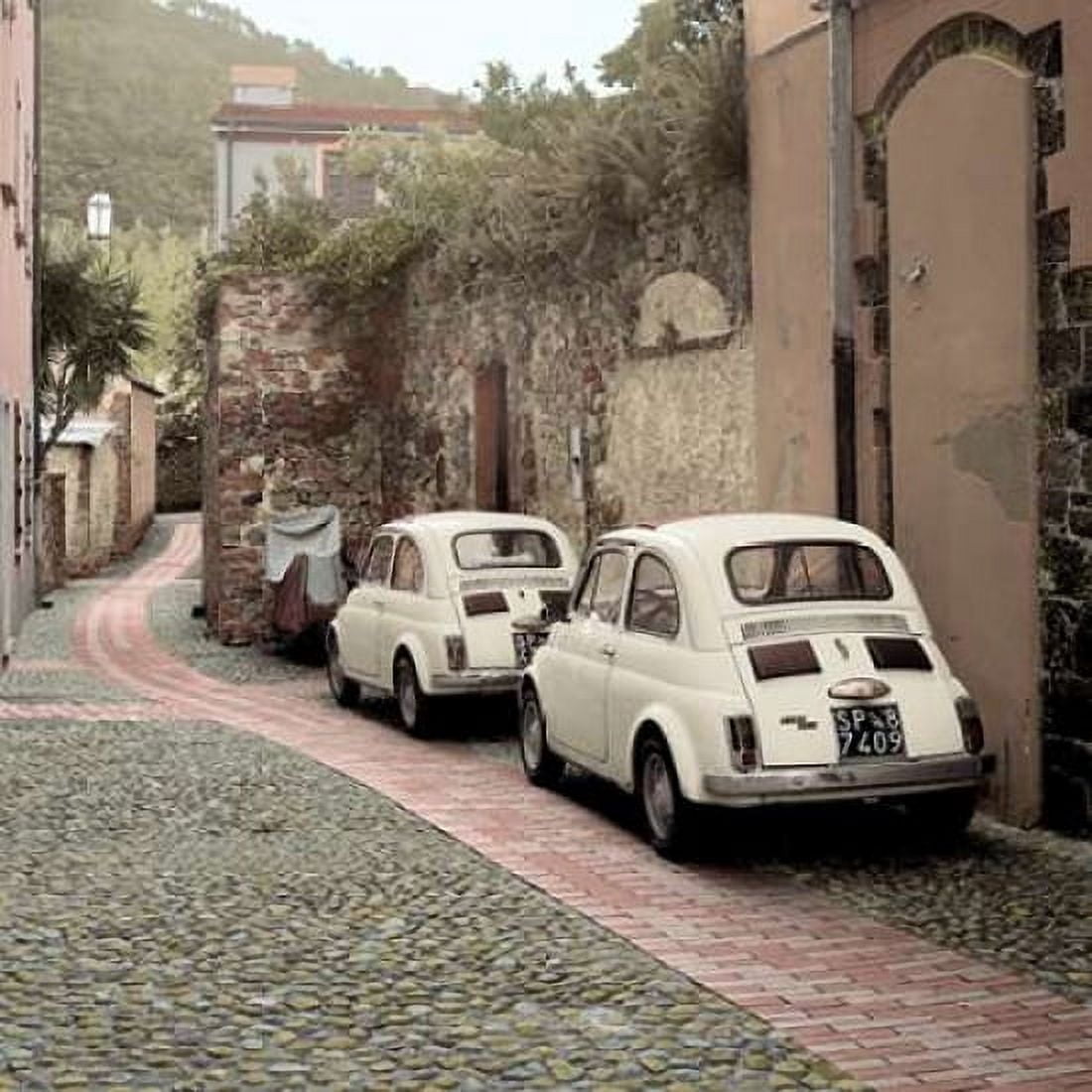 Fiat 500s Canvas Art - Alan Blaustein (24 x 24)