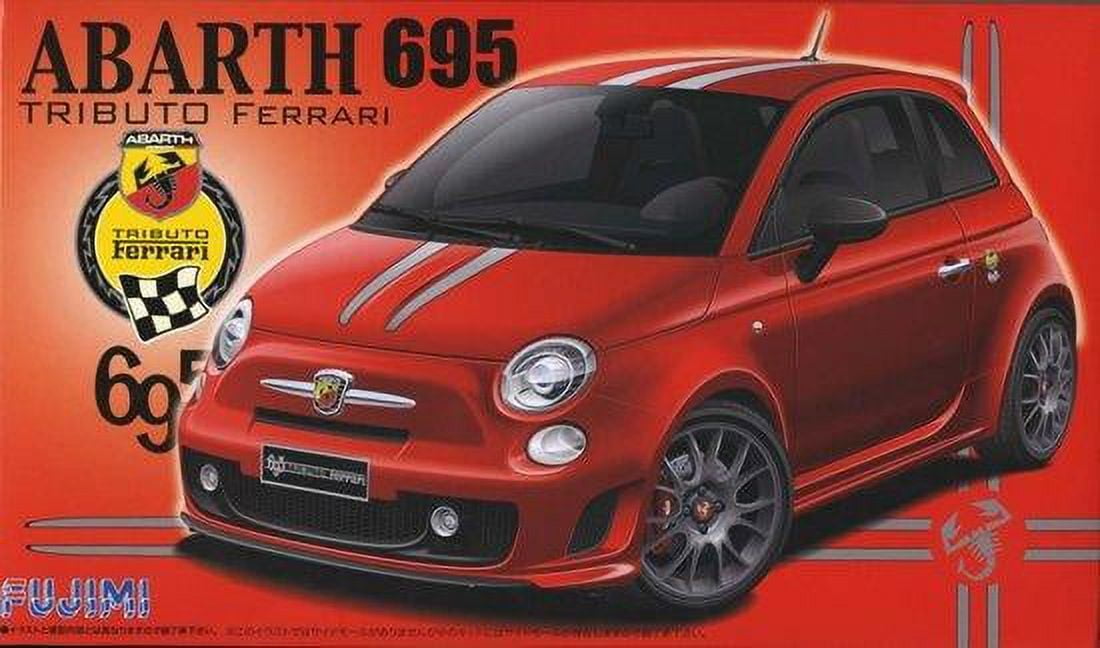 Novo Fiat Abarth 695 Tributo Ferrari: Um Carro de Desenho Poderoso e