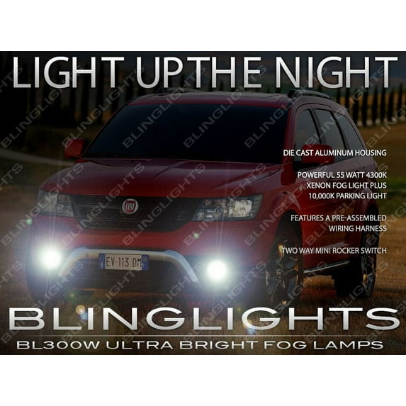 For Fiat Freemont Foglamps Drivinglights Kit 2012 2013 2014 2015 2016