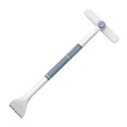 thumbnail image 1 of Fiaya Women Car Windshield Snow Brush and Ice Scraper, 1pc Detachable Extendable Vehicle Snow Removal Tool with Grip, Auto Window Scraper Accessories for SUV, Truck (White), 1 of 9