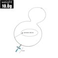 thumbnail image 1 of Fiaya Women Cross Necklace for Men, Stainless Steel Cross Necklace for Men and Women, Christian Cross Necklace,Jesus Cross Necklace, Pendant Cross Chain Necklace, Birthday Christmas Jewelry Gifts, 1 of 4