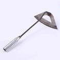 thumbnail image 1 of Fiaya Women Garden Tool Handheld Hoe, All-Steel Hardened Hollow Hoe, Sharp Durable Garden Edger Weeding Tools for Backyard Loosening Farm Planting Weeding (11inch), 1 of 4