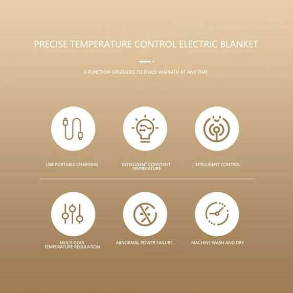 Fiaya Women Heated Throw Blanket, 1pc Soft USB Heated Blanket with Storage bag Charger, 63x33.5inch Portable 5V Electric Throw for Office Fast-Heating Dorm Car Home Travel (Gray)