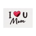 thumbnail image 1 of Fiaya Women Mother's Day Greeting Card, 1Pc I Love You Heart Blessing Greeting Card, Creative Gift Cards Blank Inside for Mother's Day Party Supplies, 3.9 x 5.9 Inches (C), 1 of 4