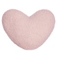 thumbnail image 1 of Fiaya Women Soft Heart Shaped Pillow, 1pc Plush Cute Heart Cushion, 9.4x8.7inch Fluffy Throw Pillow Decorative Back Cushions for Bed Sofa Valentine's Day Gifts (Pink), 1 of 6