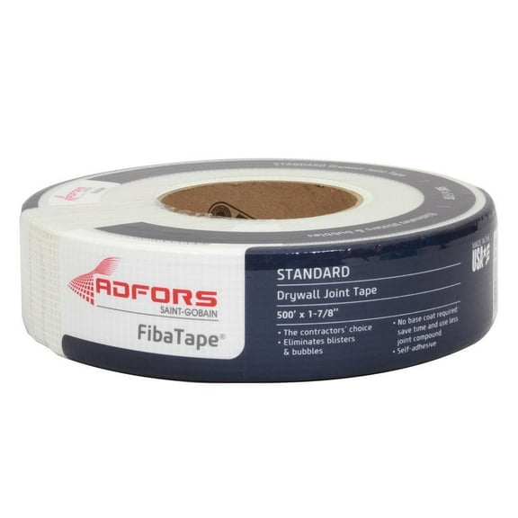Fibatape Drywall Joint Tape 1-7/8 " X 500 ' White Self Adhesive