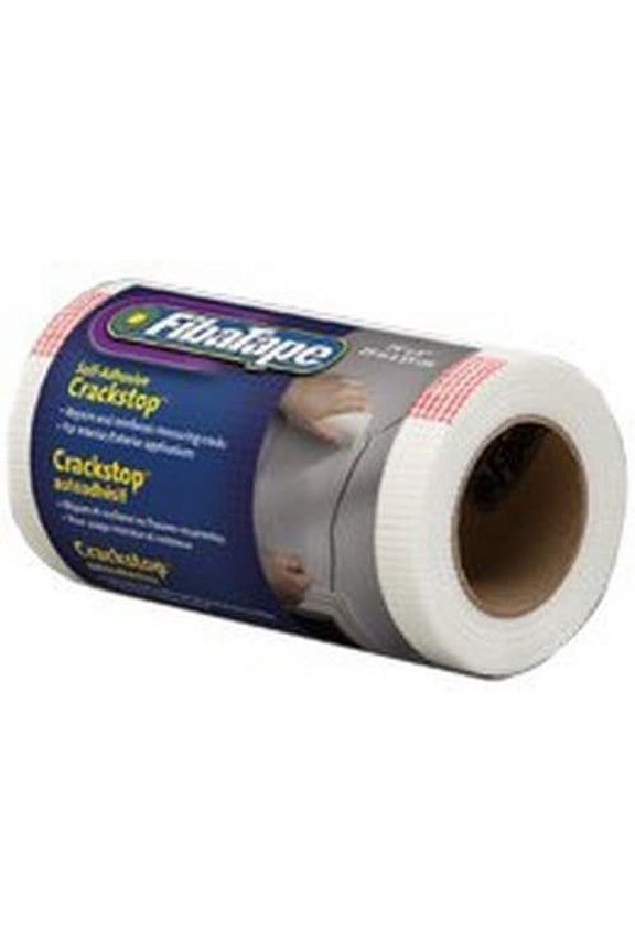 Fibatape Self Adhesive Crackstop Repair Fabric Fiberglass 6" X 75 ' White