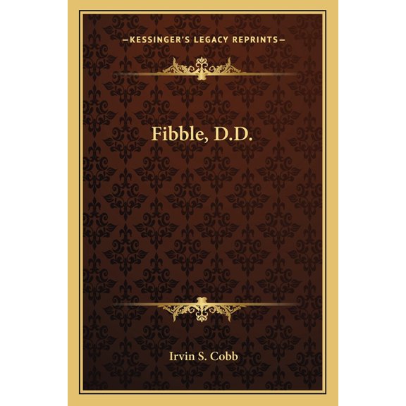 Fibble, D.D. (Paperback)