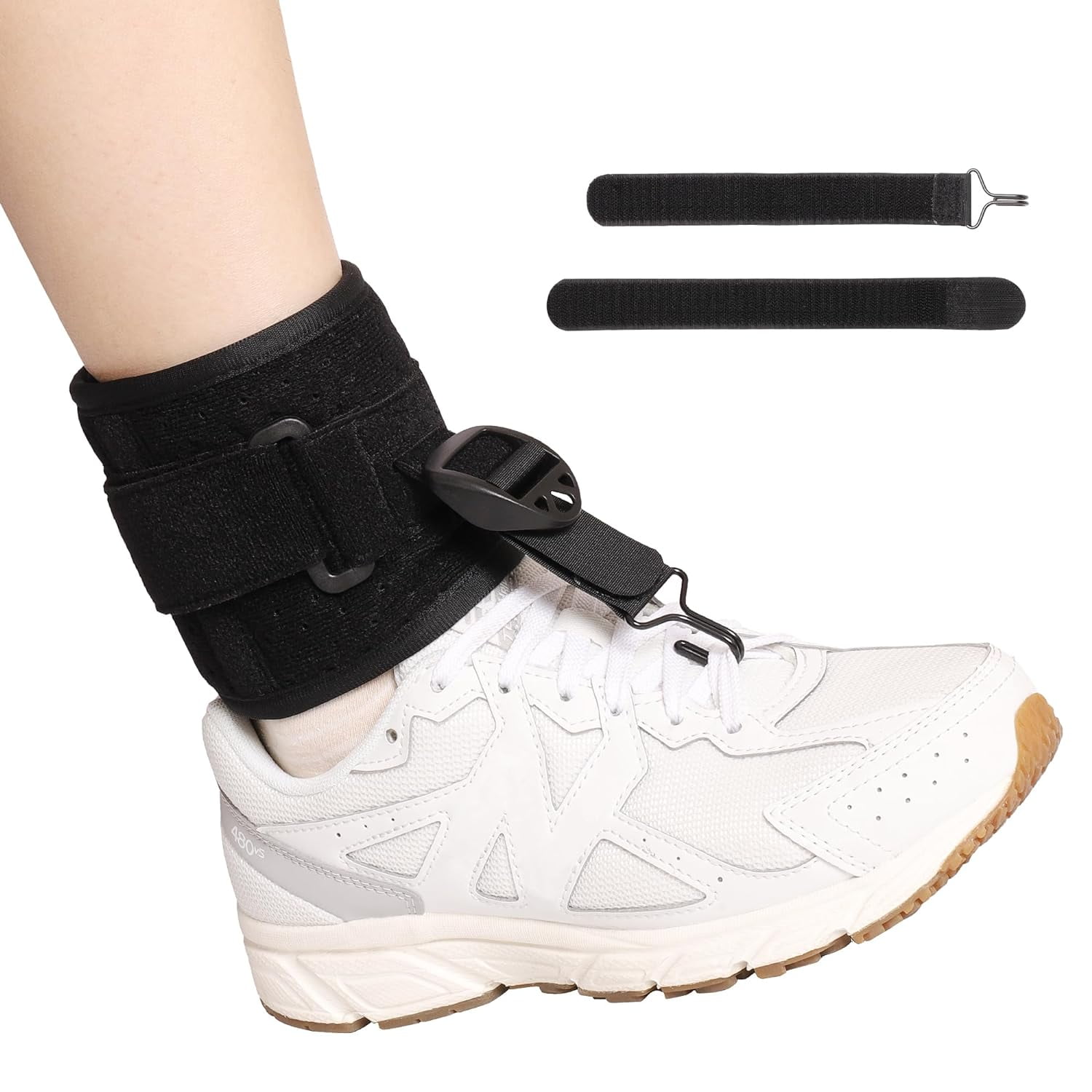 Fibee Foot Drop Brace For Walking With Shoes, Adjustable Drop Foot Brace For Foot Drop, Foot Up