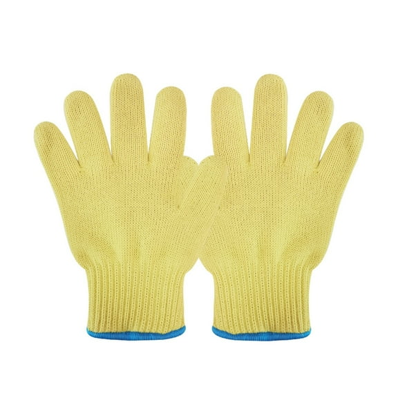 Fiber 2 Layers Fire Proof Anti Cut Flame Resistant 500 Degrees Centigrade Safety Work BBQ Oven Glove Safety Work Glove ,Wear-Resistant