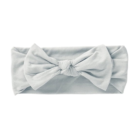 Fiber Baby Headband Bow Headwrap Elastic Hair Accessory for Toddler Girls Daily Casual Use