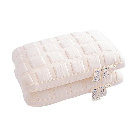 Fiber Bed Pillow For Sleeping Queen Size 18.90 X 29.13 Inches White 1 Count