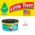 thumbnail image 1 of Fiber Can Caribbean Colada Little Trees UFC-17824 MADE IN USA Pack of 8, 1 of 8