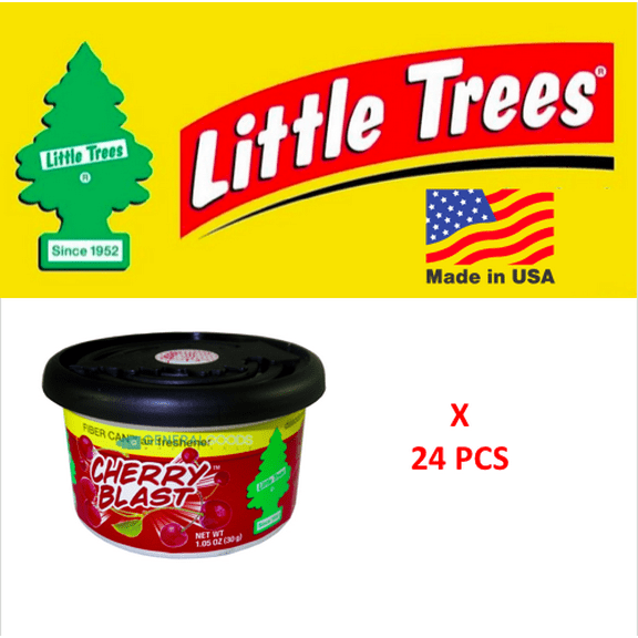 Fiber Can Cherry Blast Linen Little Trees UFC-17811 MADE IN USA Pack of 24