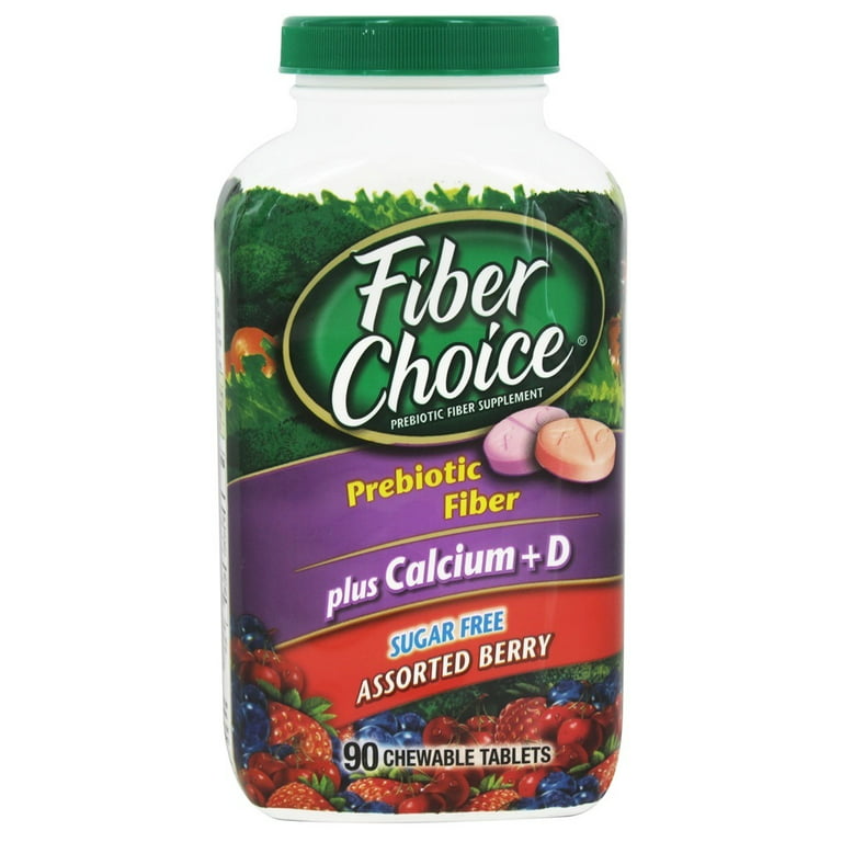 Fiber Choice Assorted Fruit Prebiotic Fiber Supplement, 90 ct - Kroger