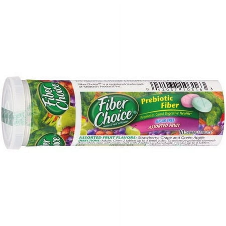 Fiber Choice S/f Assorted Fruit 10ct
