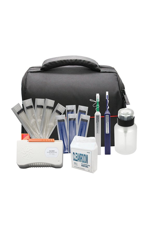 Fiber Cleaning Kit/fiber Cleaning Box Fiber Cleaning Pen Kit/fiber Magnifying Glass ,Precise Cleaving