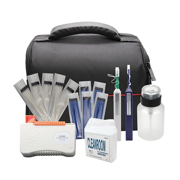 Fiber Cleaning Kit/fiber Cleaning Box Fiber Cleaning Pen Kit/fiber Magnifying Glass ,Precise Cleaving