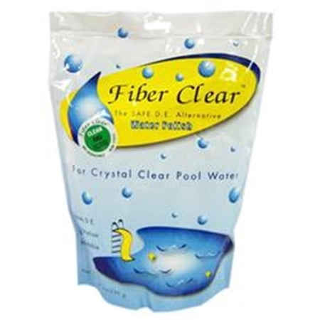 Fiber Clear 3 lbs Bulk 15 Bags for Crystal Clear Pool Water - 12 per Pallet