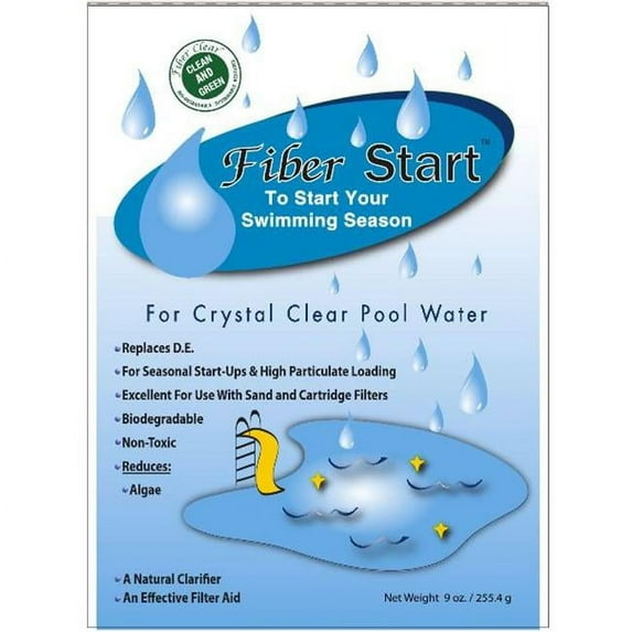 Fiber Clear Crystal Clear Pool Water Start 2, 7 Lbs.