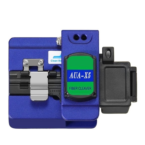Fiber Cleaver,Fiber Optic Cleaver FTTH High Precision Cutting Tool AUA-X5 Optical Fiber Cleaver Cable Cutting Knife 16 Surface Blade ,High Precision