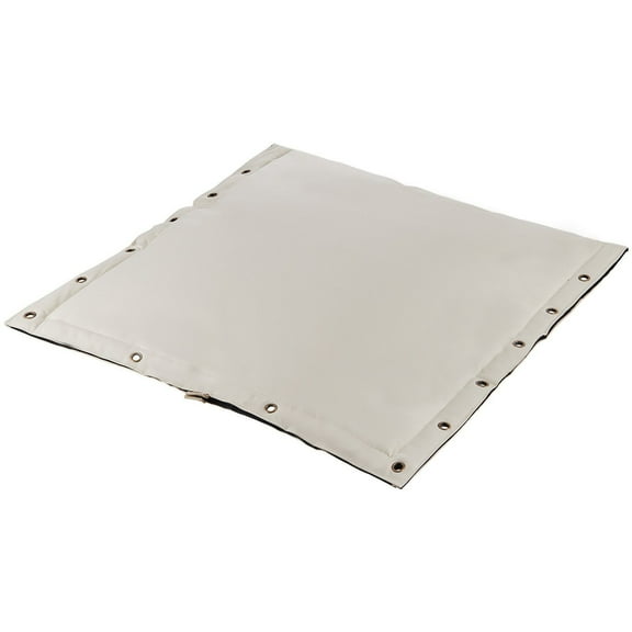 Fiber Cotton Well Head Pump Cover, 24''W x 24''H, Pipe Insulation Cover Sprinkler Cover for Outside Backflow Valve Cover, 600D PVC Oxford Polyester Surface Aluminum Film Thermal Insulation Layer