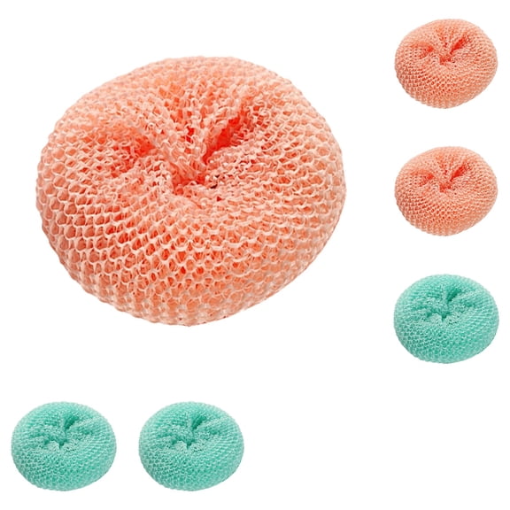 Fiber Dish Scrubbers For Dishes Pot Scouring Scrubber Strong Detergency Kitchen Cleaning Tool For Adults