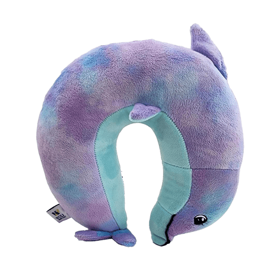 Fiber Filled Animal Neck Pillow - Kids - 9" x 9.5"